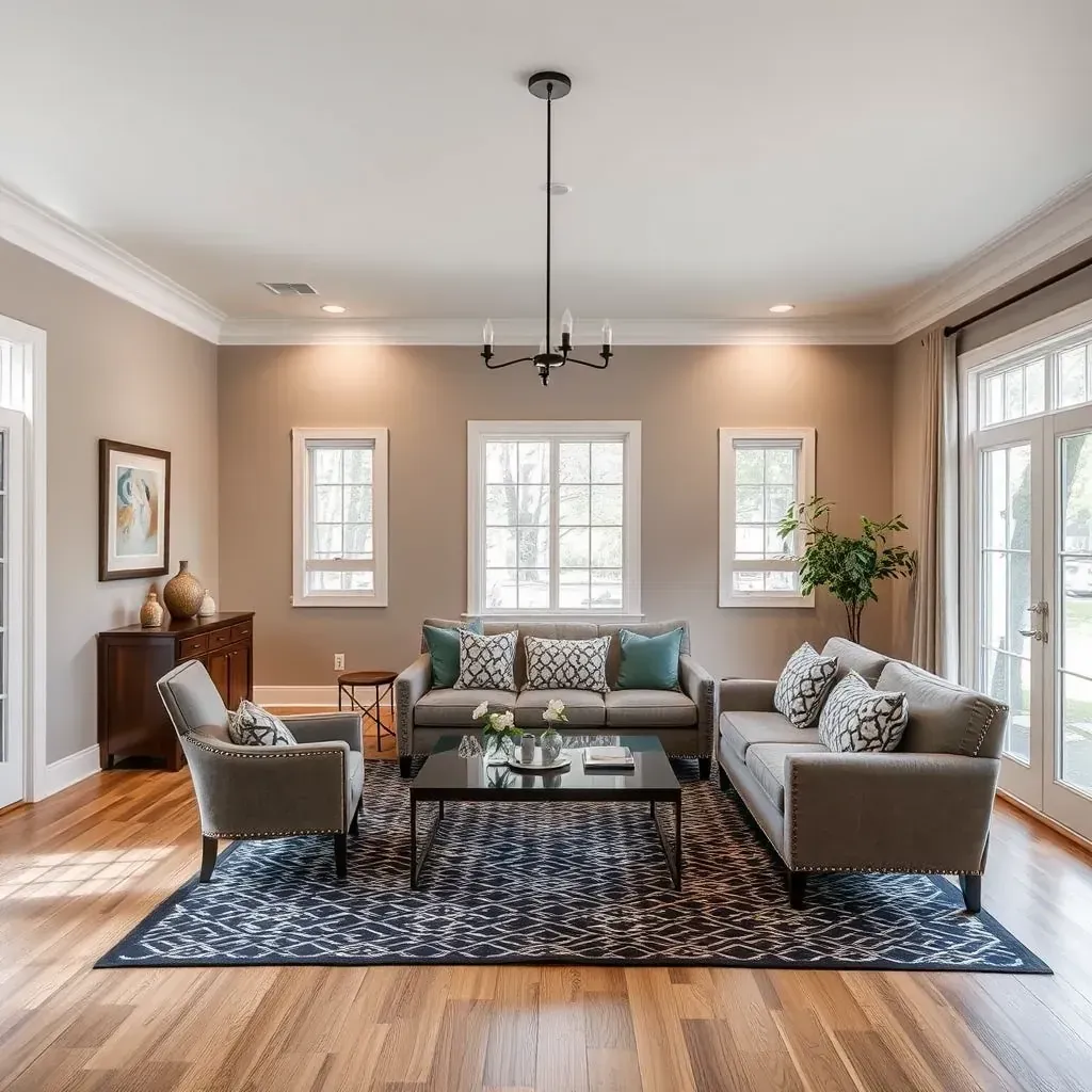 Remodeling a modern home in Cary, NC with new siding, fresh paint, construction materials, lush greenery, and clear daylight.