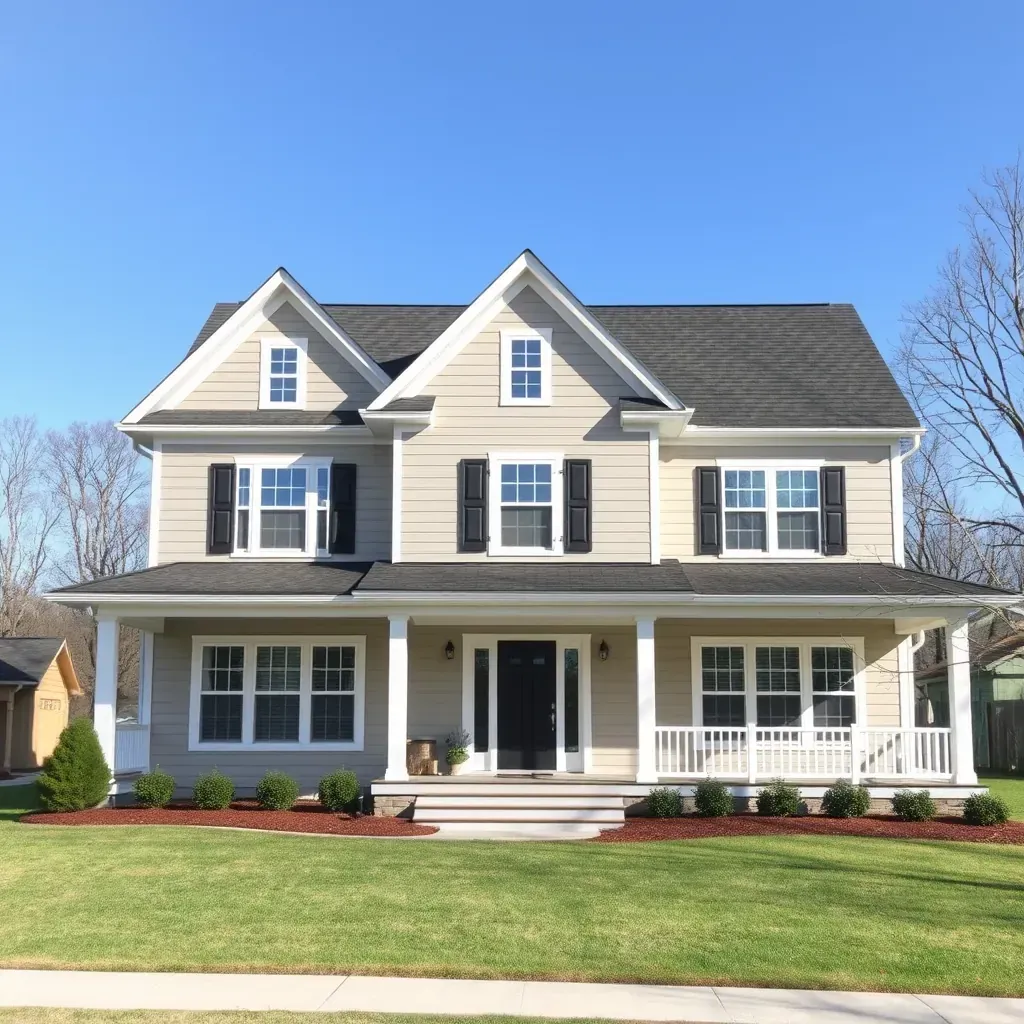 Beautiful renovated Spring Hope, NC home with modern upgrades, lush landscaping, and charming Southern architecture.