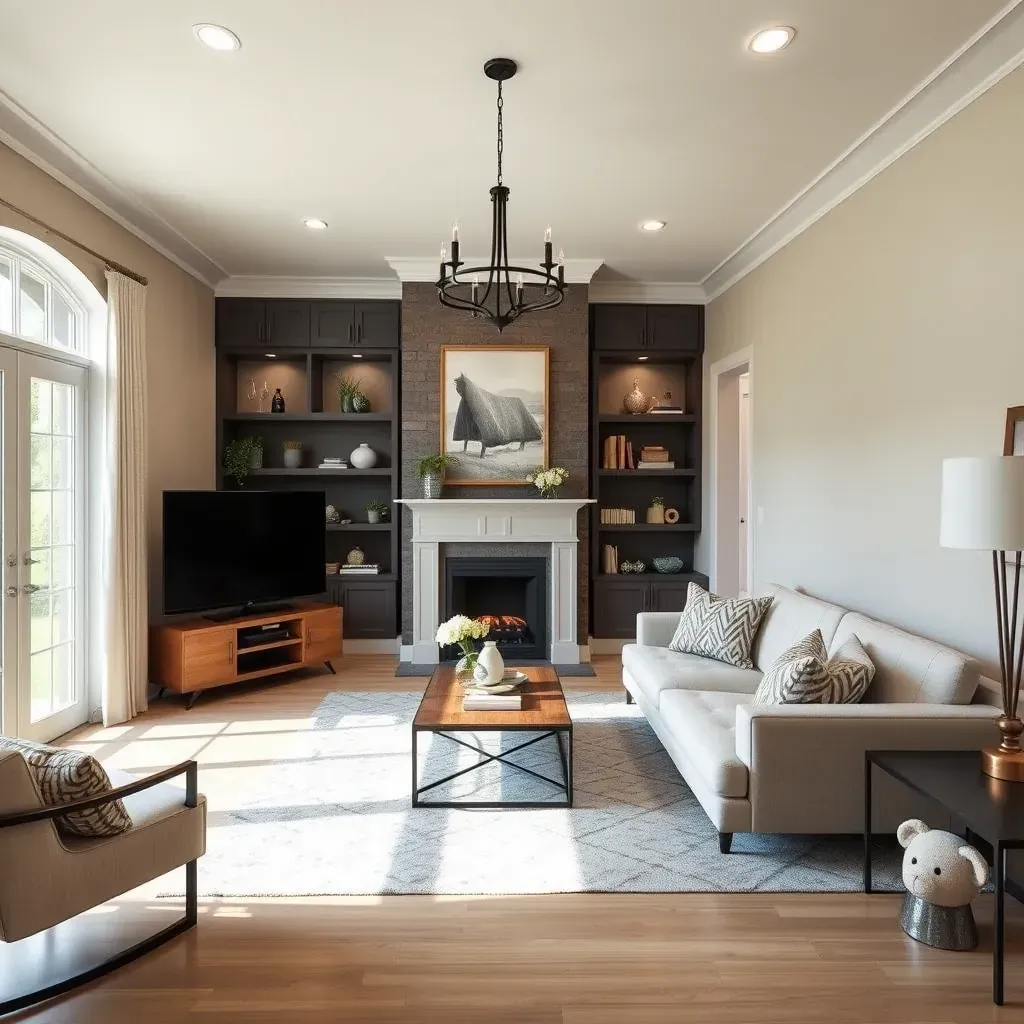 Bright renovated Durham home with fresh siding, stone accents, flowering planters, and a welcoming porch.
