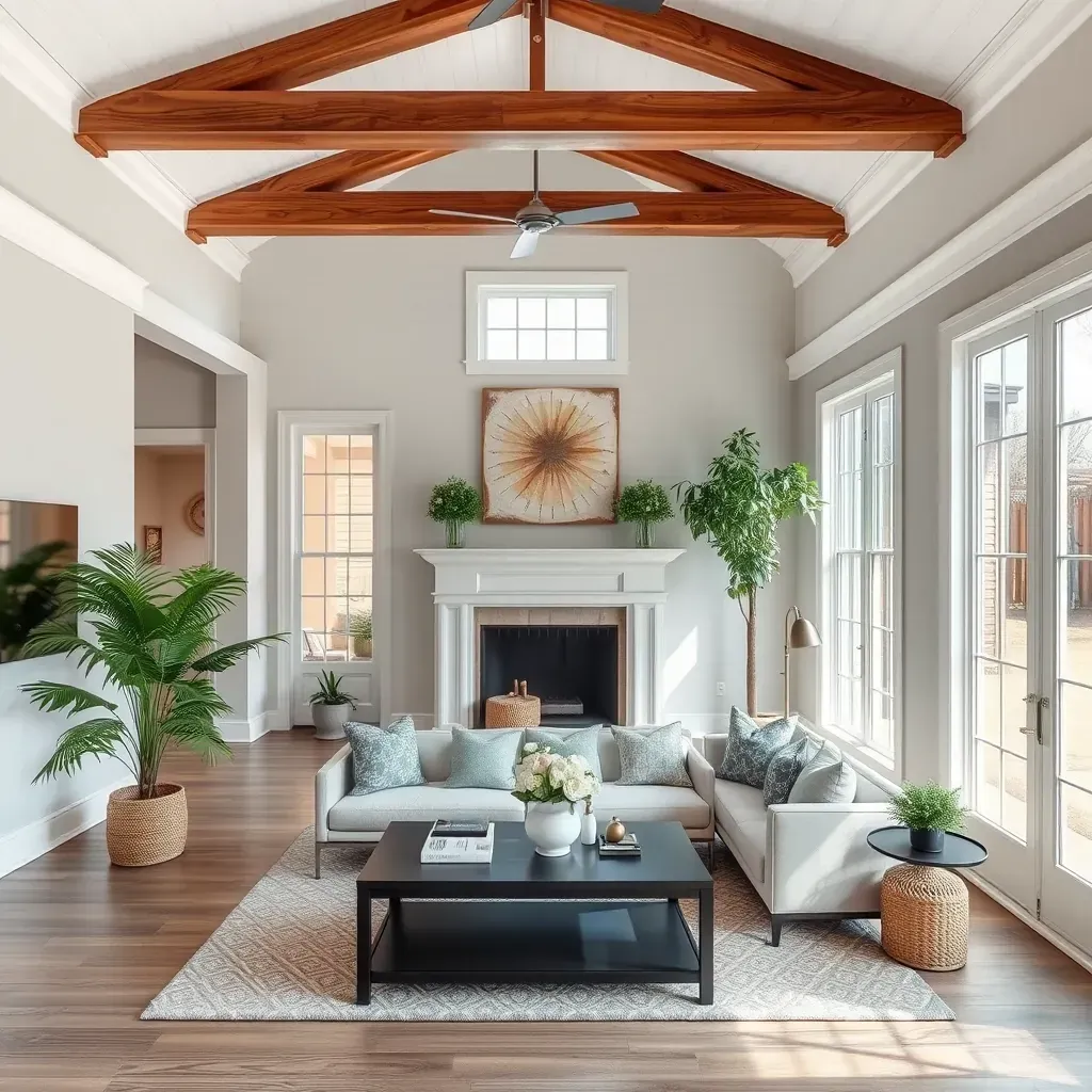 Beautiful restored Oxford, NC home with vibrant exterior, lush lawn, and welcoming porch on a tree-lined street.