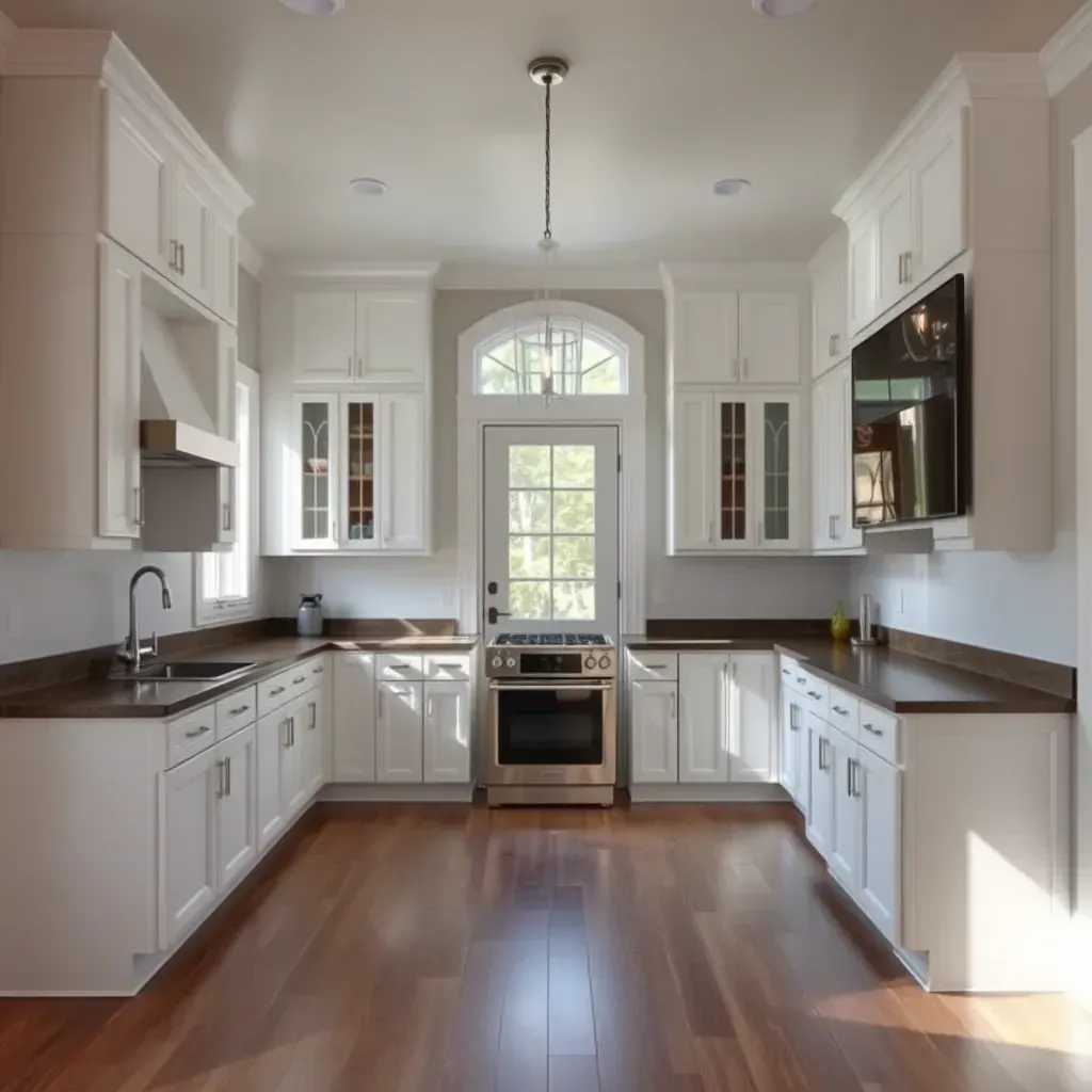 Home in Princeton, NC, renovated with new siding, windows, roofing, landscaped yard, and construction tools visible outdoors.