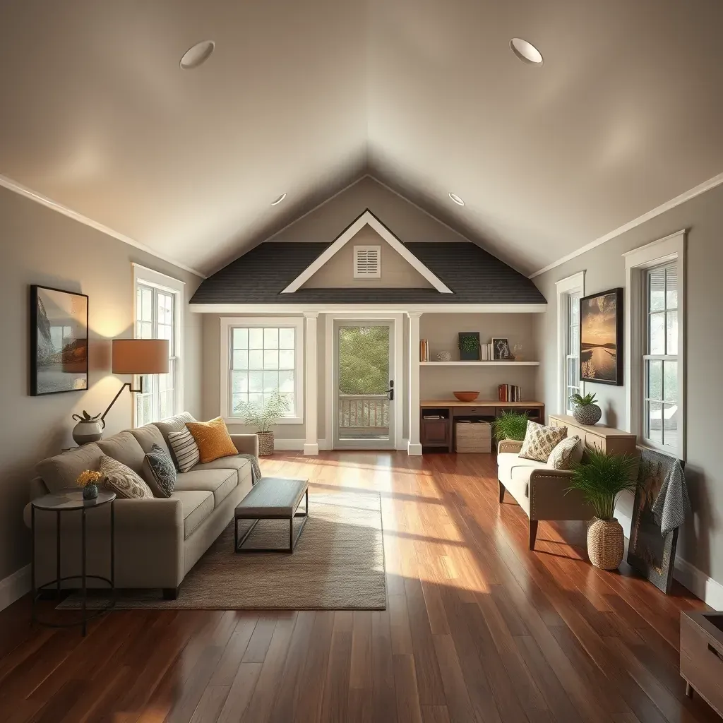Charming renovated bungalow in Franklinton, NC with fresh landscaping, restored brick, new siding, and contractor equipment outdoors.