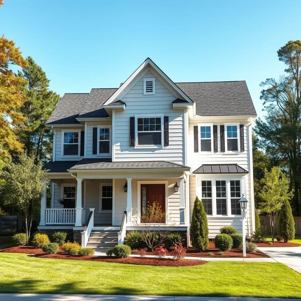 Beautifully restored Raleigh home with modern upgrades, lush landscaping, and inviting outdoor living spaces.