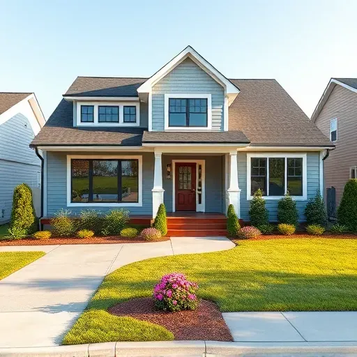 Newly renovated Clayton, NC home featuring modern siding, large windows, landscaped front yard, and clean driveway.