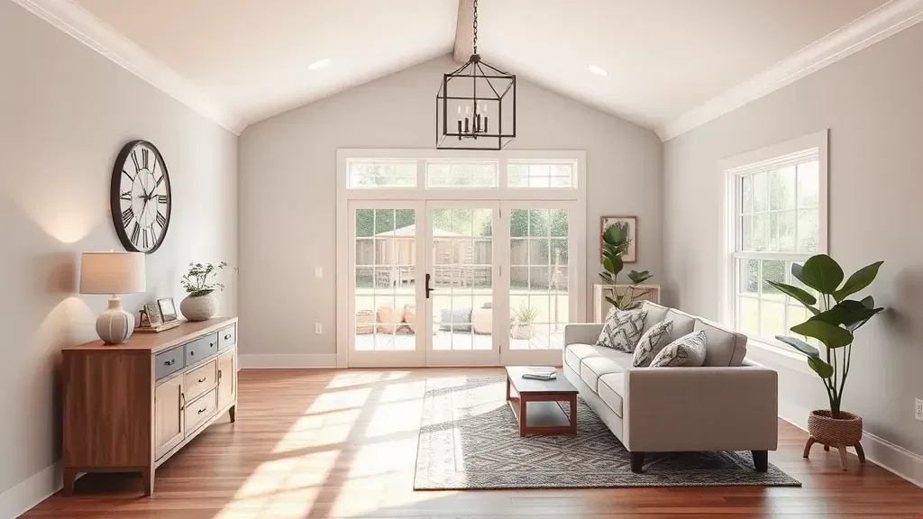 Home Renovation in Spring Hope, NC with a modern kitchen and updated living spaces, enhancing your home's value and comfort.