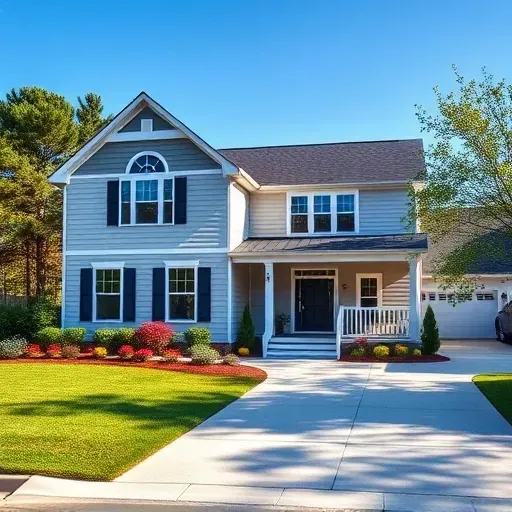 Renovated Dunn, NC home with new siding, stylish windows, landscaped yard, clean driveway, and polished details.