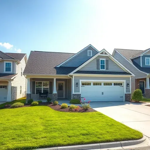 Beautiful renovated youngsville NC home with modern exterior, lush yard, vibrant flower beds, and pristine driveway.