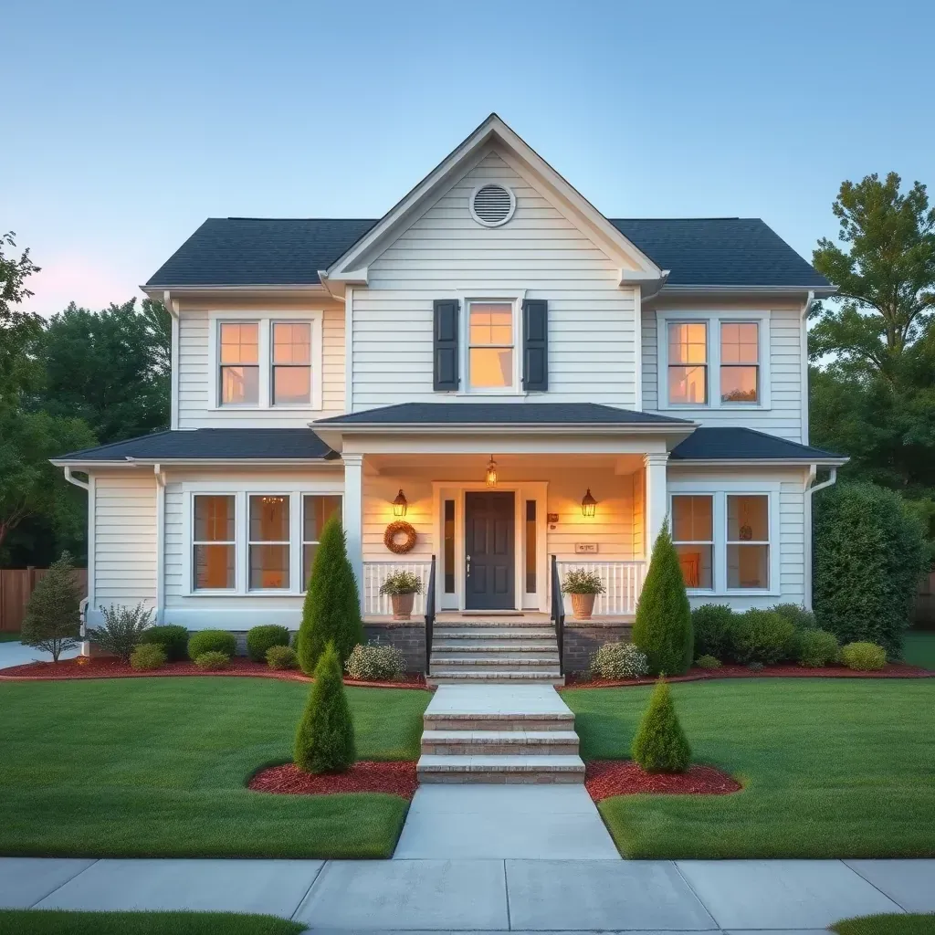 Home Restoration & Remodeling in Chapel Hill, NC, showcasing a renovated living space with new floors and fresh paint.