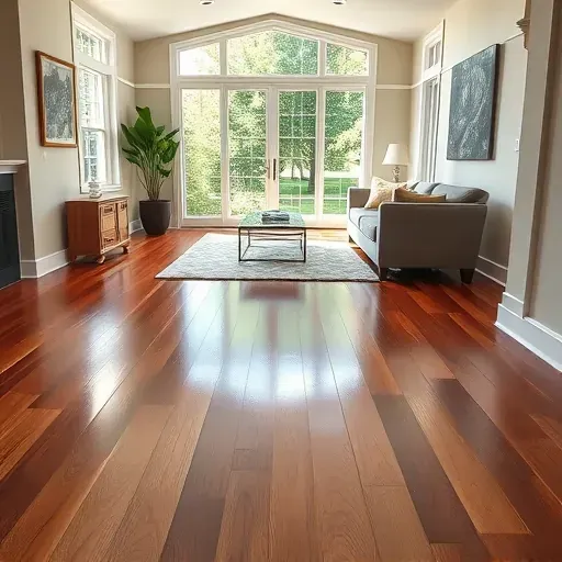 Restored Smithfield, NC home interior with polished floors, fresh paint, undamaged furniture, and bright natural light.