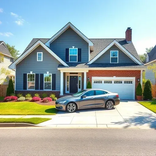 Beautiful renovated home in Spring Hope, NC with fresh paint, lush yard, modern car, and bright, inviting exterior.