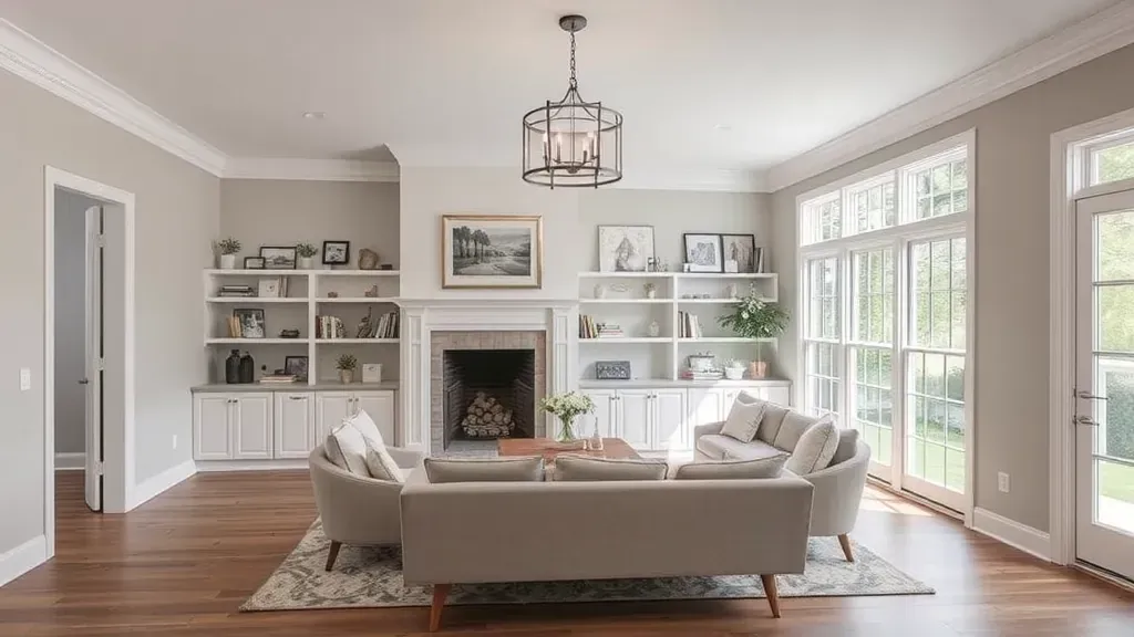 Home Renovation in Holly Springs, NC showcasing a modern kitchen with new cabinets and appliances.
