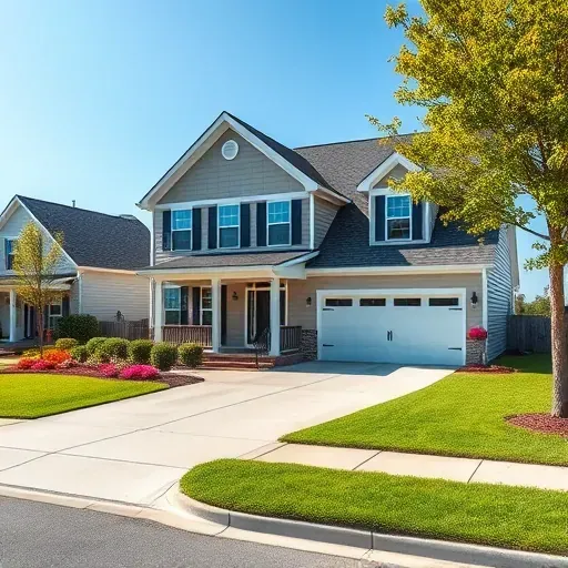 Renovated home in Creedmoor, NC with modern design, landscaped garden, clean driveway, and peaceful neighborhood setting.
