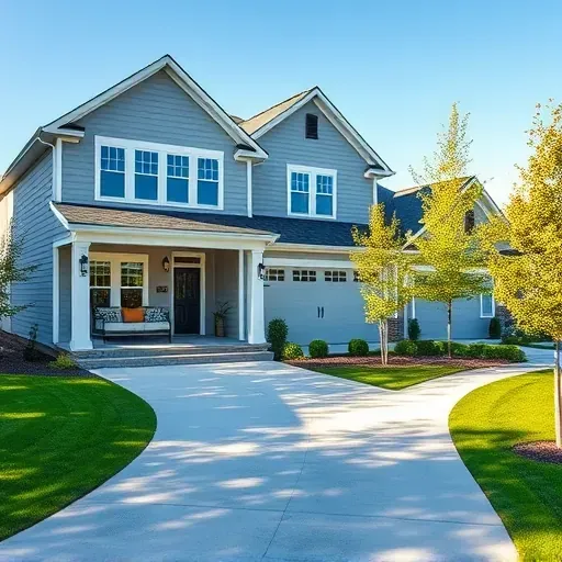 Flawlessly renovated Four Oaks, NC home with modern siding, energy-efficient windows, lush landscaping, and inviting front porch.