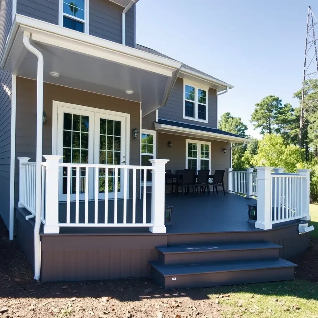 Deck Building projects in Raleigh, NC showcasing beautiful outdoor spaces and craftsmanship.