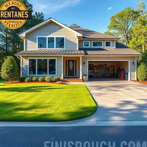 Finished modern home in Hillsborough, NC with updated siding, energy-efficient windows, lush yard, and sleek driveway.