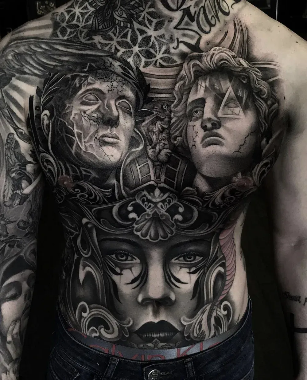 A sign that is on the side of a building