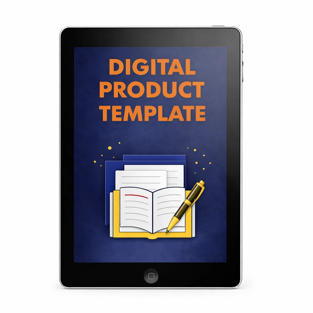 Digital Product Template