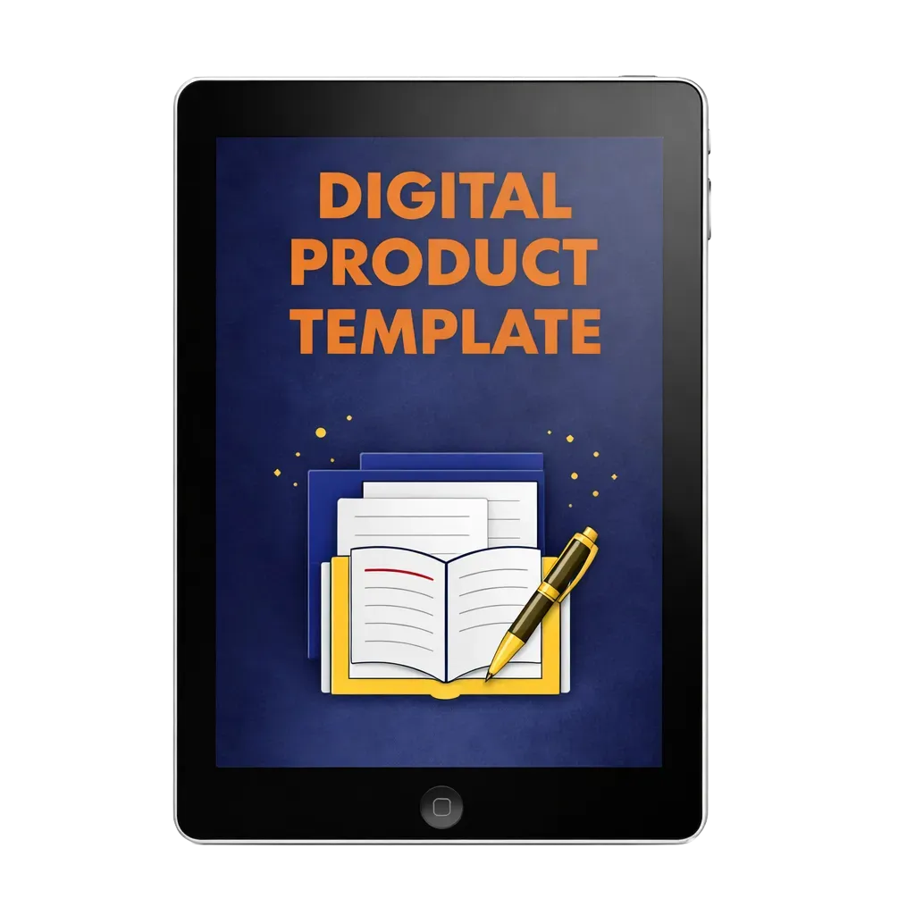 Digital Product Template