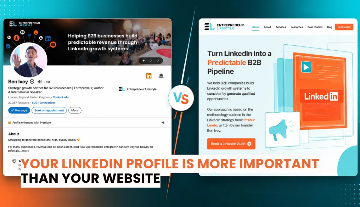 Your LinkedIn Profile Is More Important Than Your Website