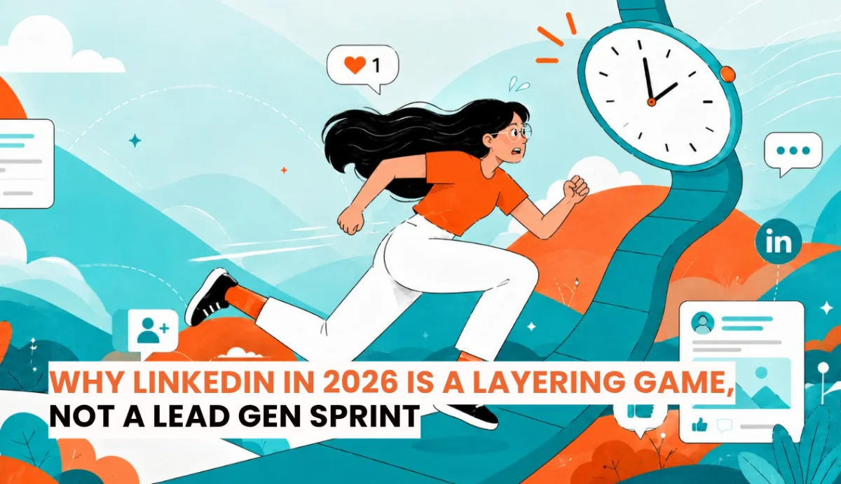 Why LinkedIn in 2026 is a layering game, not a lead gen sprint
