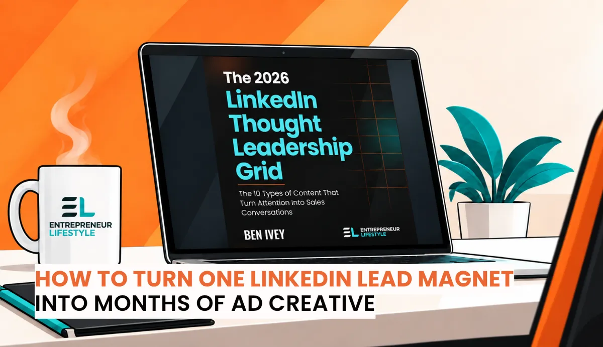 How to turn one LinkedIn lead magnet into months of ad creative