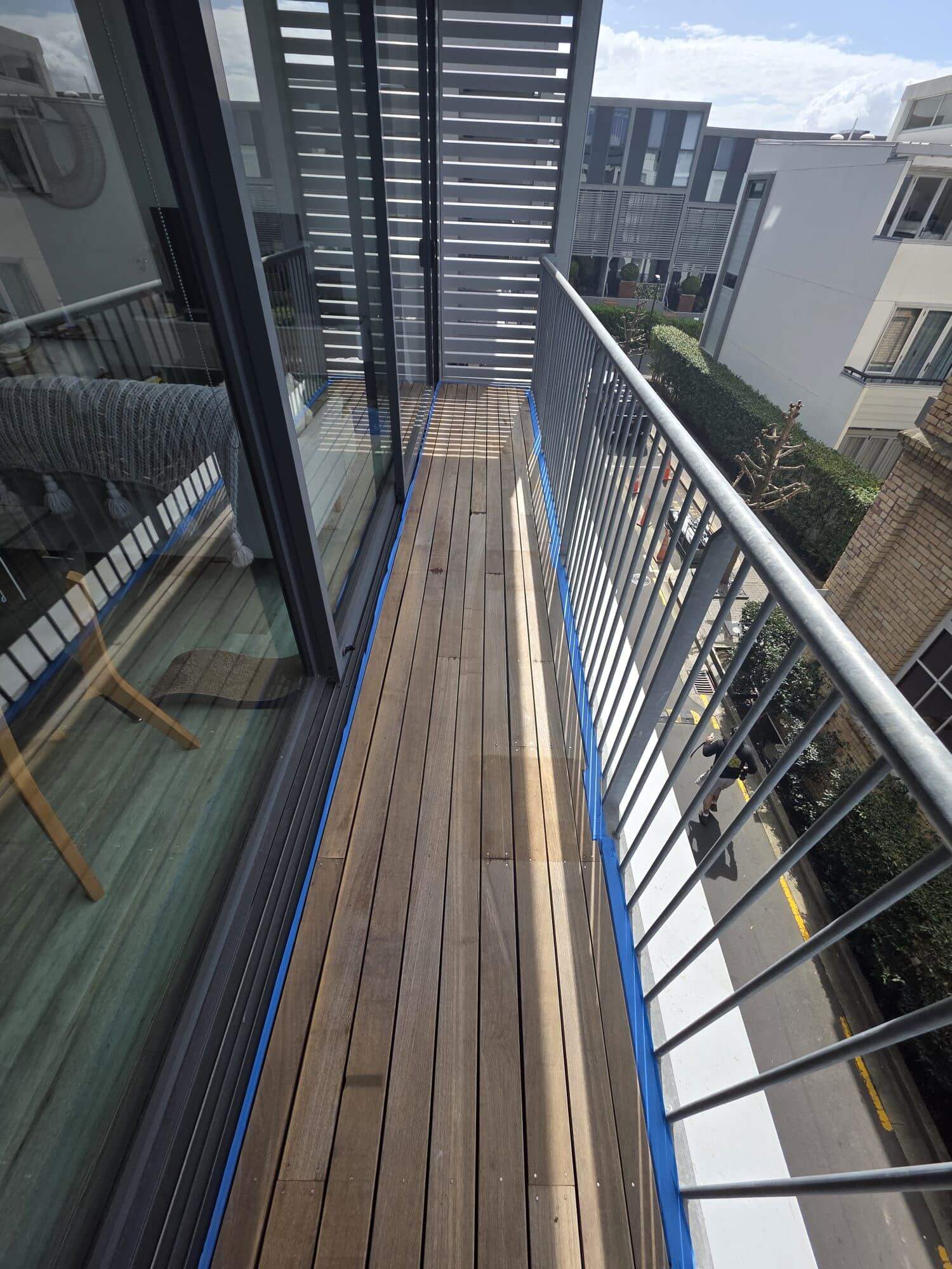 Balcony decking and waterproofing project in Auckland