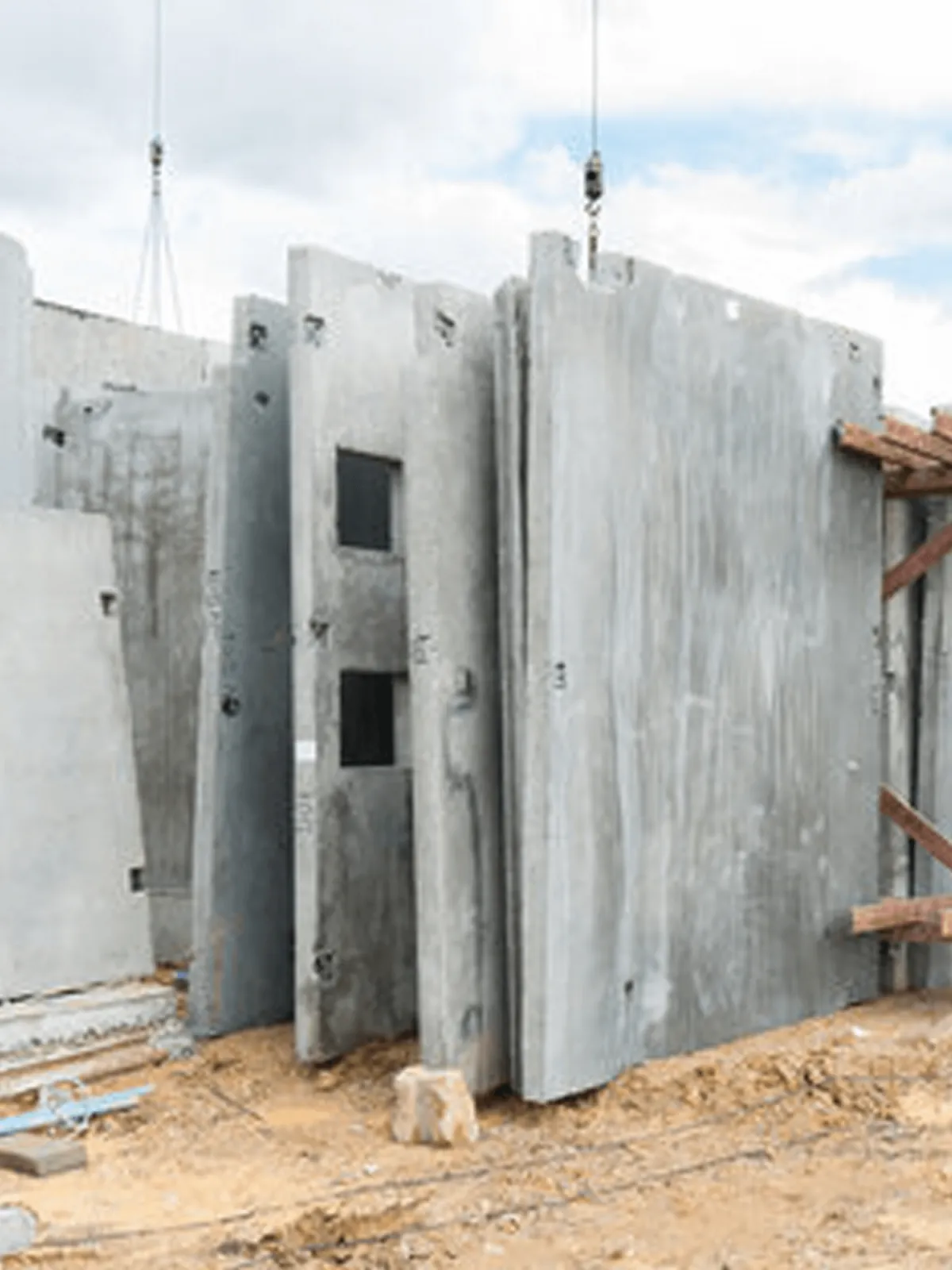 Pre cast erection and structural set out services in Auckland