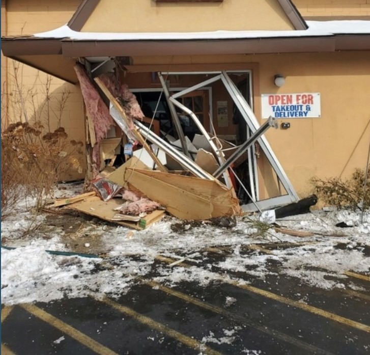 Damaged Property before