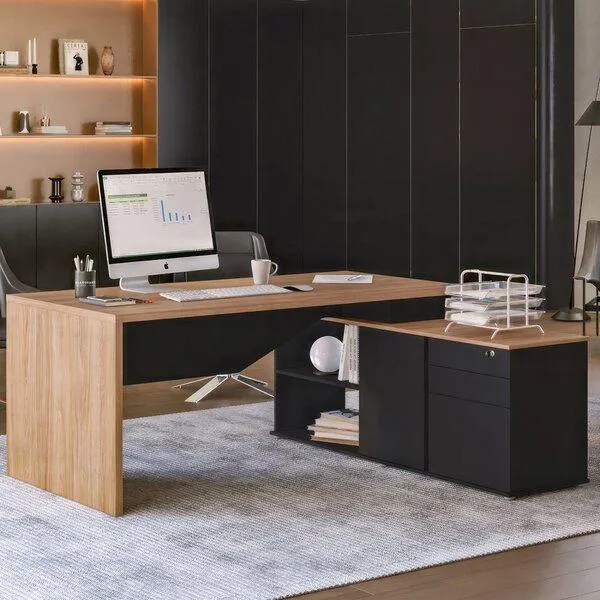 black flat screen computer monitor