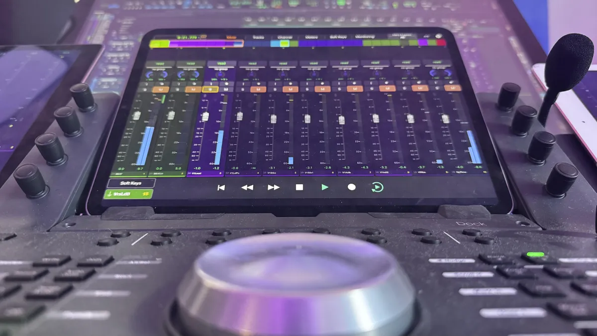 Professional audio mixing and mastering session at Vivid Core Music St. Louis