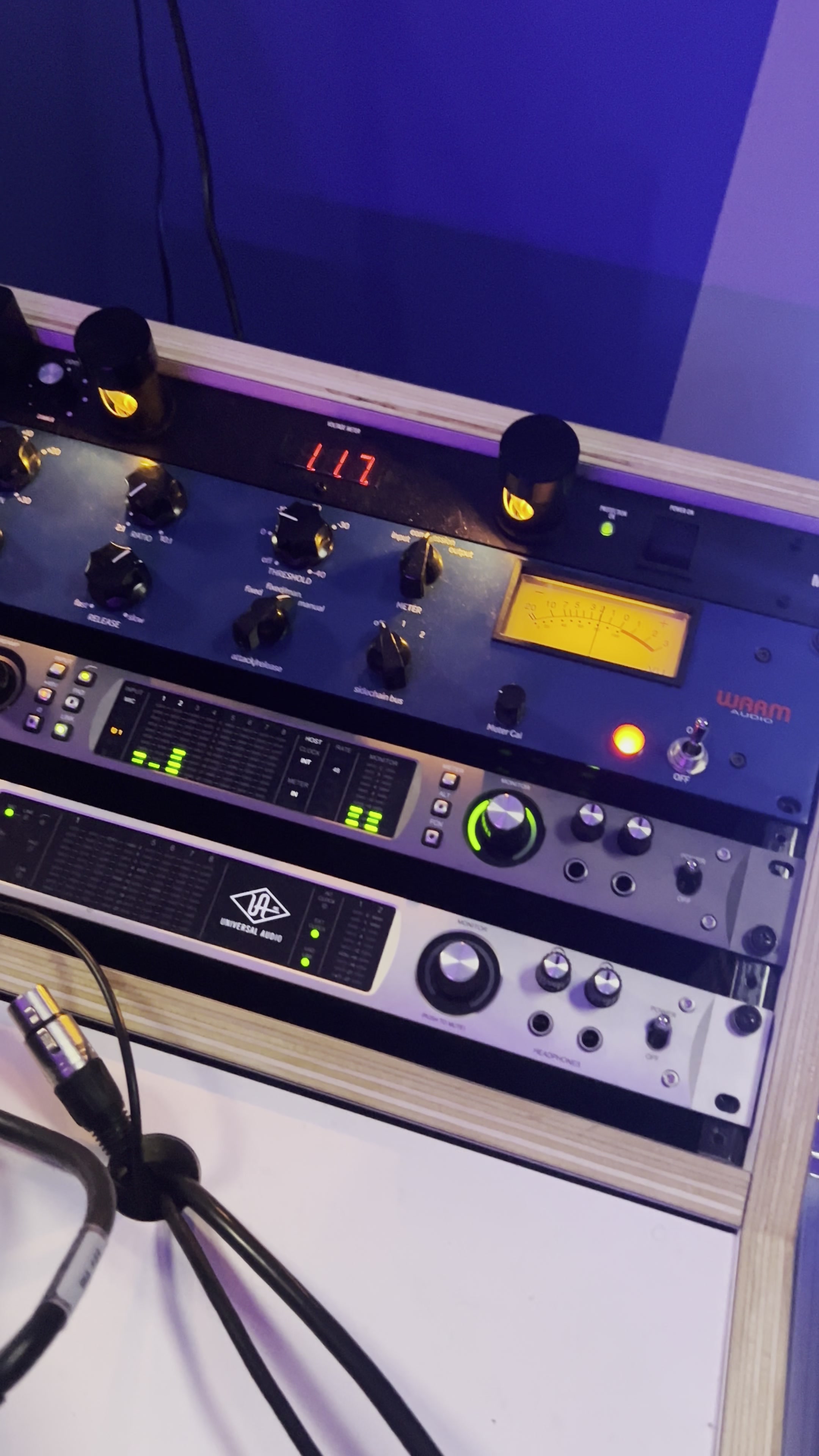 R&B vocal recording session at Vivid Core Music — St. Louis soul studio