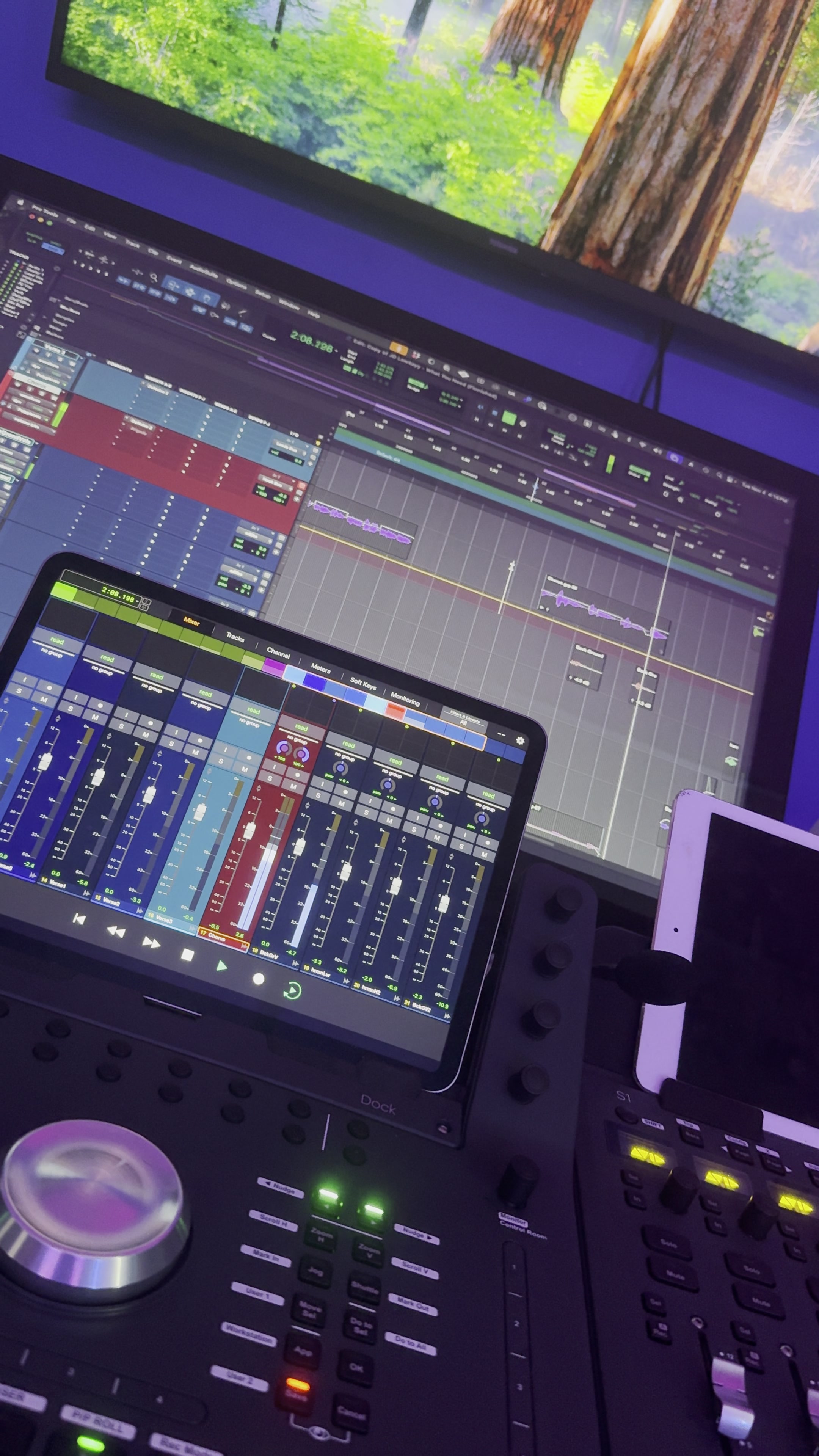 Hip hop recording session at Vivid Core Music in St. Louis — STL rap studio