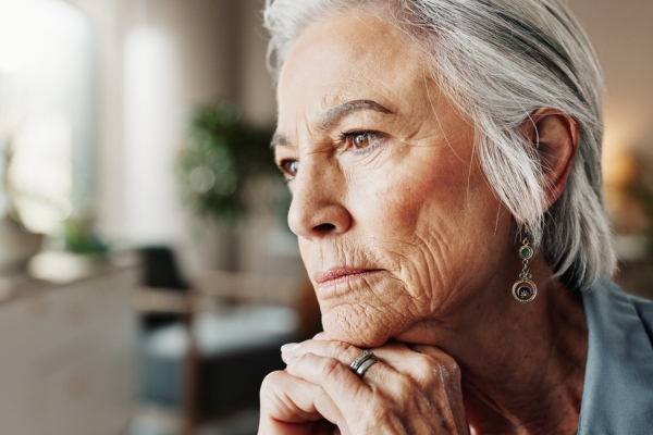 Concerned older adult