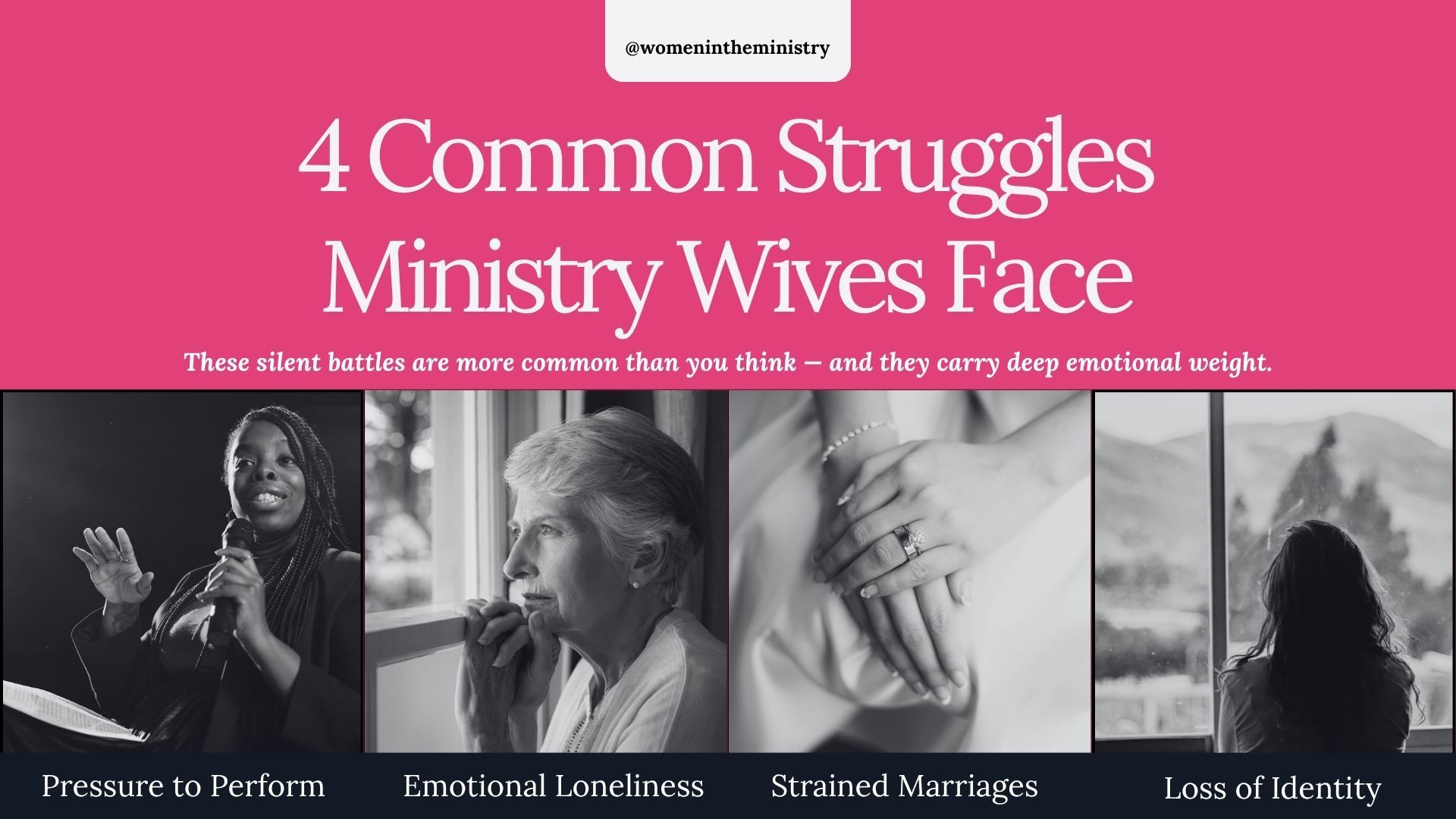 The Silent Cry of the First Lady: Ministry Wives and the Pain No One Talks About