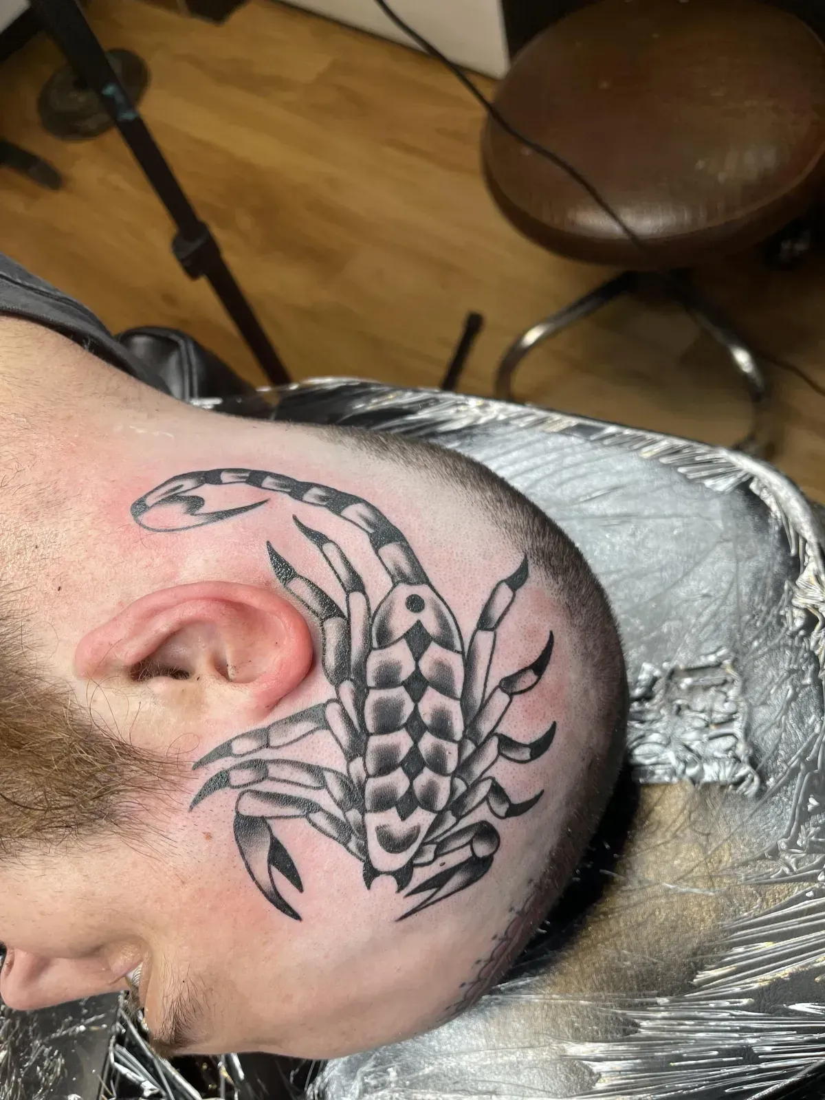 Scorpion head tattoo sacred heart tattoo cookevile