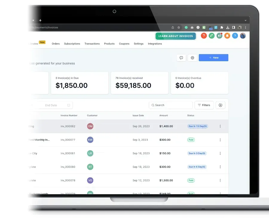 Connect Suite for business invoicing, proposals and tap to pay