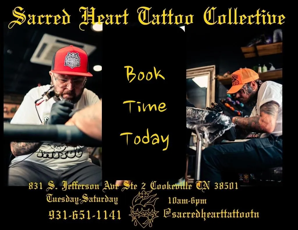 Sacred Heart Tattoo Collective Tattoo Artists