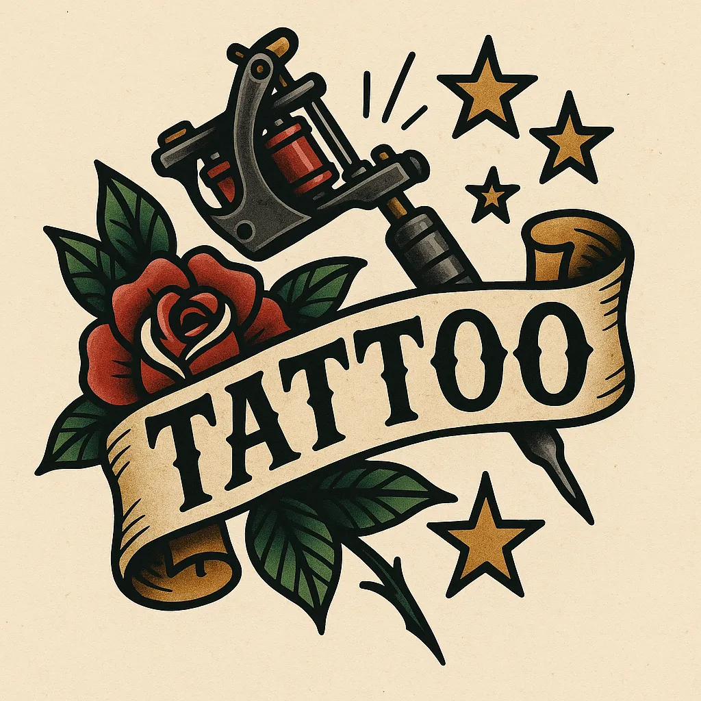 Rebel Yell Tattoo Logo Image