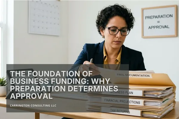 The Foundation of Business Funding: Why Preparation Determines Approval
