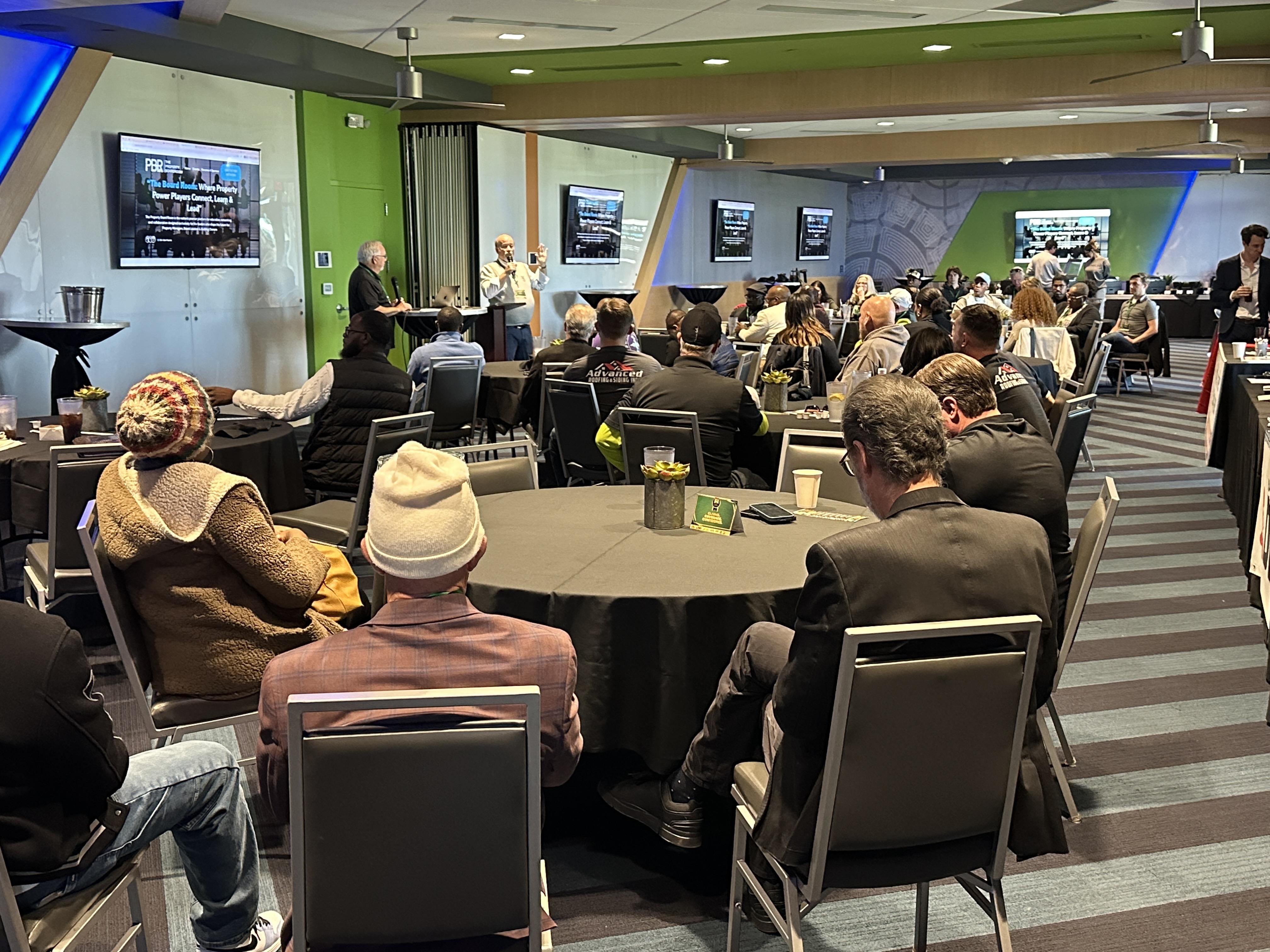 TopGolf networking event