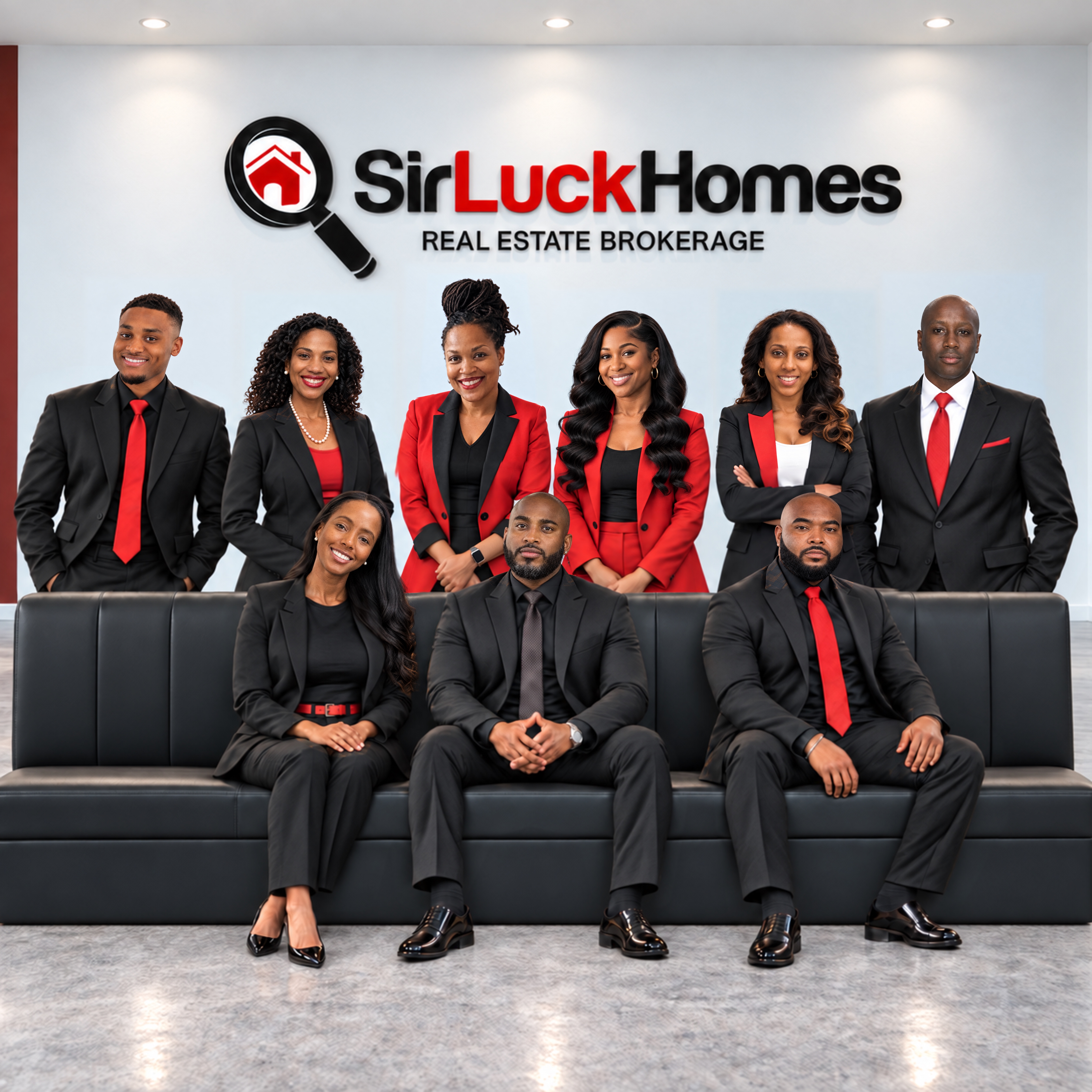 SirLuckHomes real estate team