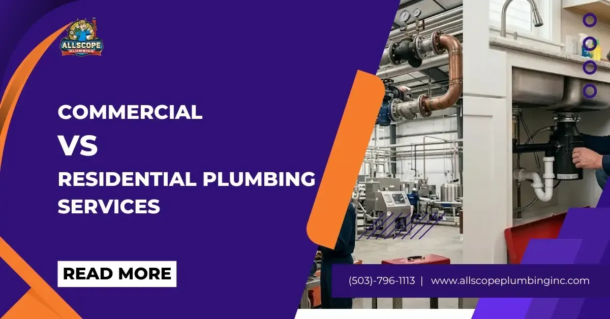 Commercial vs Residential Plumbing Services