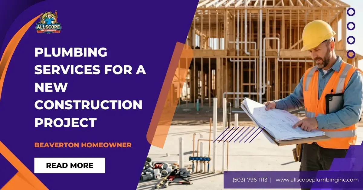 Plumbing Services for New Construction