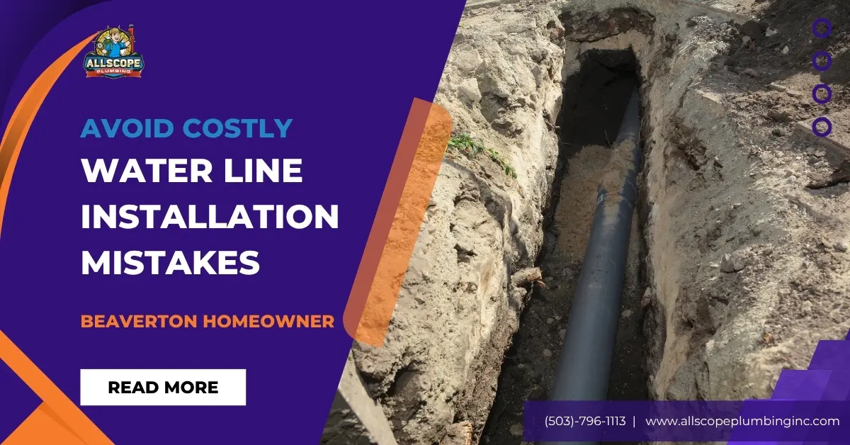 How to Avoid Costly Water Line Installation Mistakes?