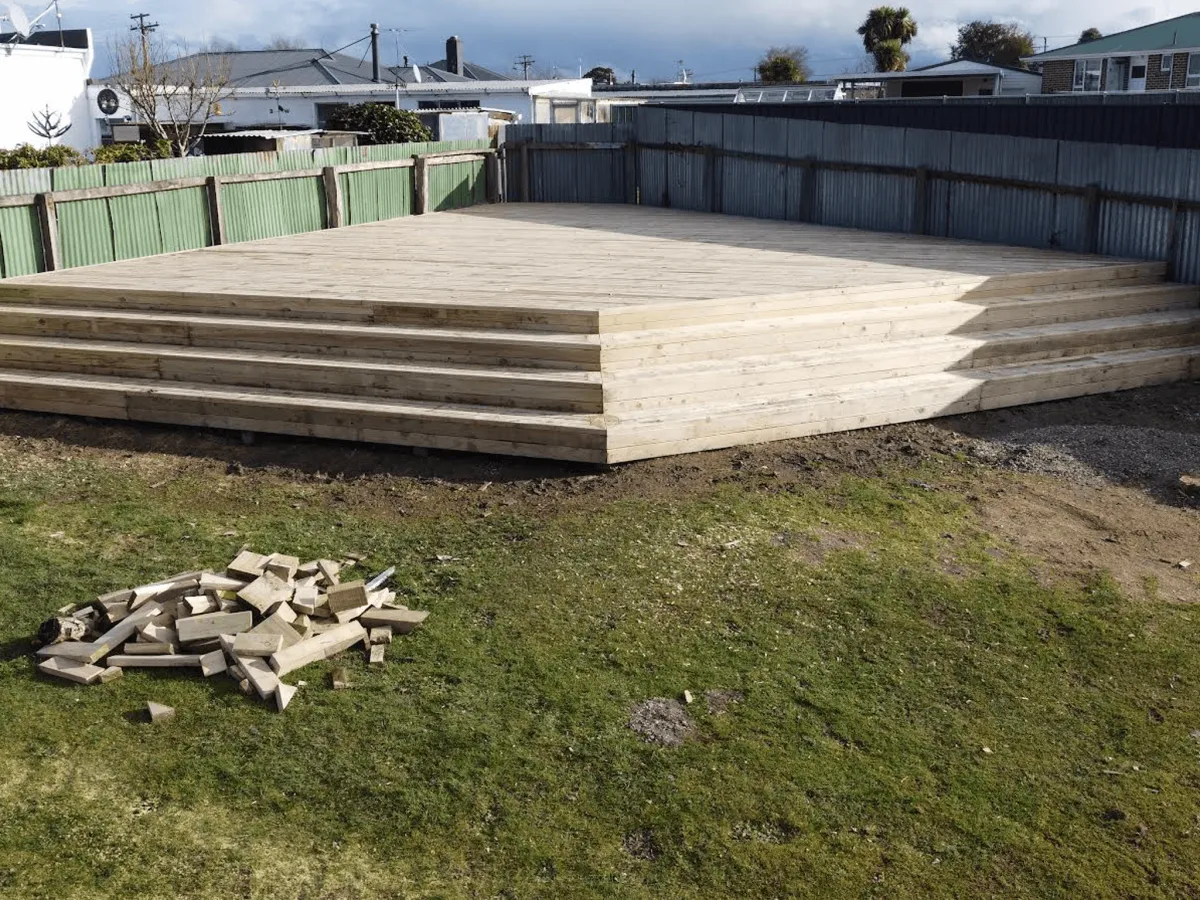 Property upgrades and deck improvement project in Gore Southland