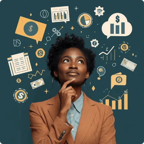 Focused on thinking like the wealthy, not mimicking them blindly