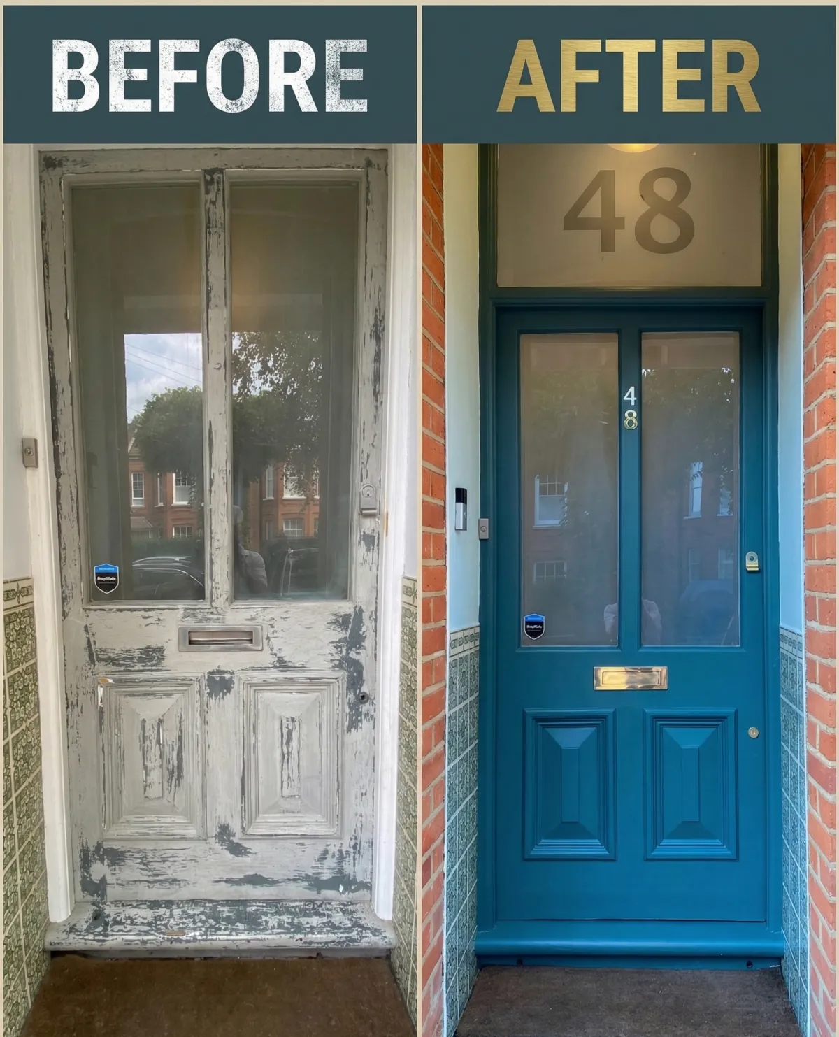 Victorian Front Door Restoration in Epsom: Why One Homeowner Chose Repair Over Replacement
