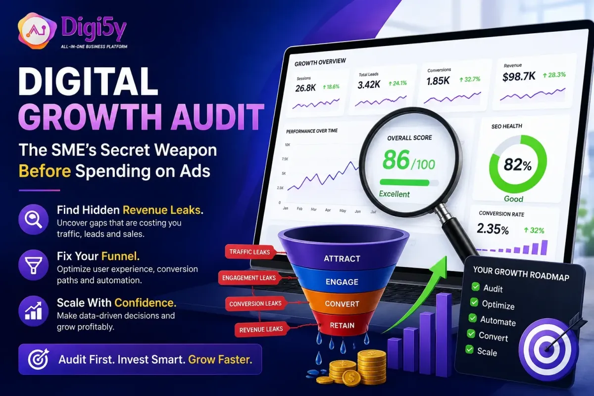 What Is a Digital Growth Audit for SMEs? | DIGI5Y