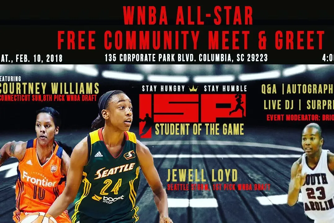 WNBA All-Star Community Meet & Greet ft. Courtney Williams & Jewell Loyd