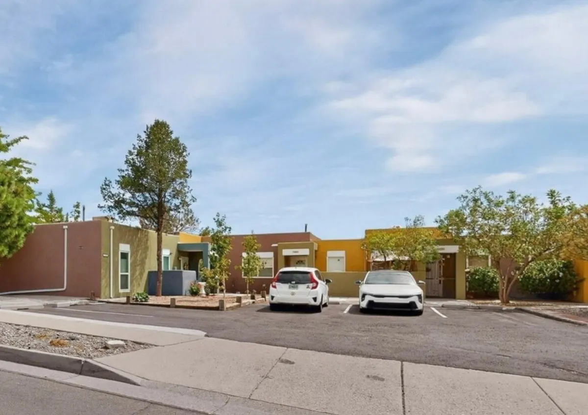 Exterior of small multifamily rental property in Albuquerque, New Mexico